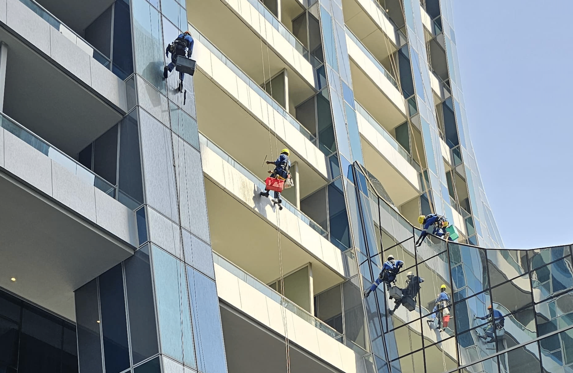 UVC Technical Services - Professional facade maintenance team